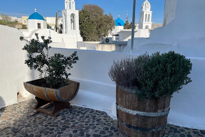Private Santorini Daytime Wine Tour - Artemis Karamolegos and modern production