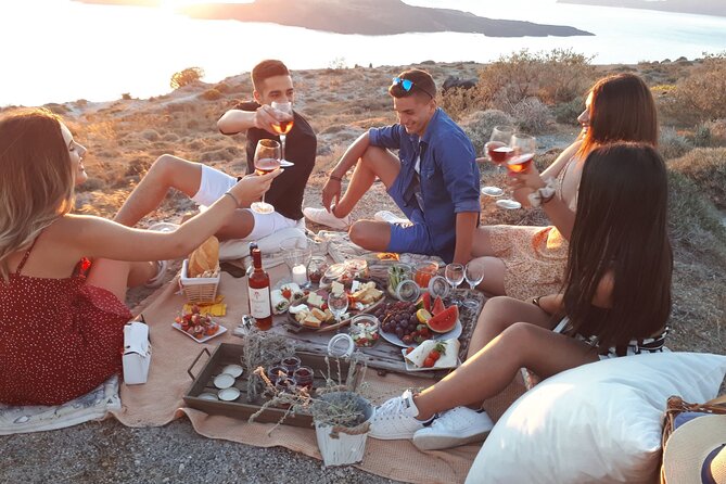 Private Santorini Sunset Picnic Experience - What the two and a half hours feel like