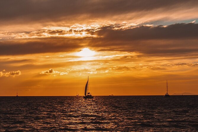 Private Sunset Cruise with Full Greek Dinner - Starting at Vlychada Marina on Santorini’s south coast