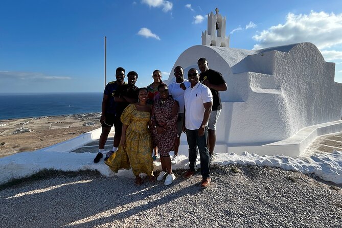 Private tour experience in Santorini island - Firostefani’s blue and white churches