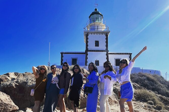 Private tour experience in Santorini island - Perissa and Perivolos, Santorini’s black-sand shore