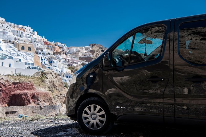 Private Transfer from-to Santorini airport to-from anywhere in Santorini Island - Why a private airport transfer makes sense on Santorini