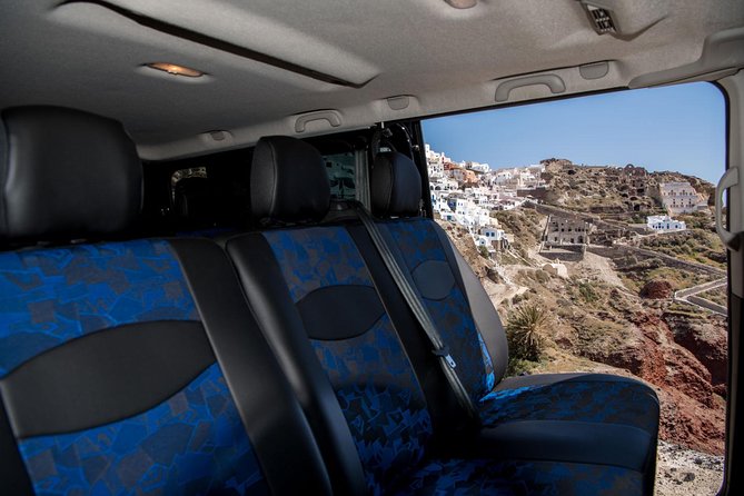 Private Transfer from-to Santorini airport to-from anywhere in Santorini Island - Returning from Santorini to the airport