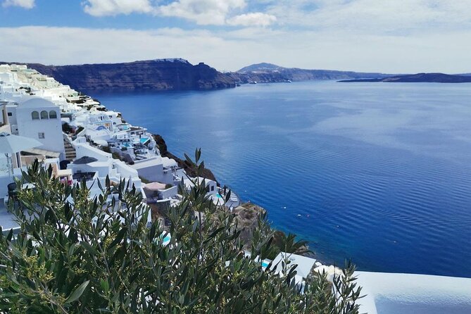 Private Wine Tasting Tour With a Santorini Sunset Ending - Santo Wines, sunset with cheese and Greek bites