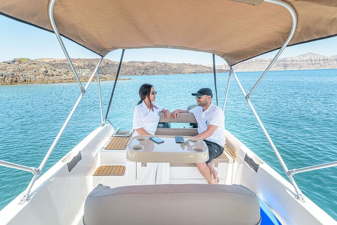 Rent a Boat in Santorini with Free License - Fuel, skipper costs, and the real price