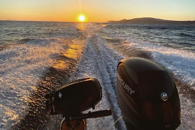Rent a SpeedBoat in Santorini with License or Skippered - Oia from the water: the famous view in reverse
