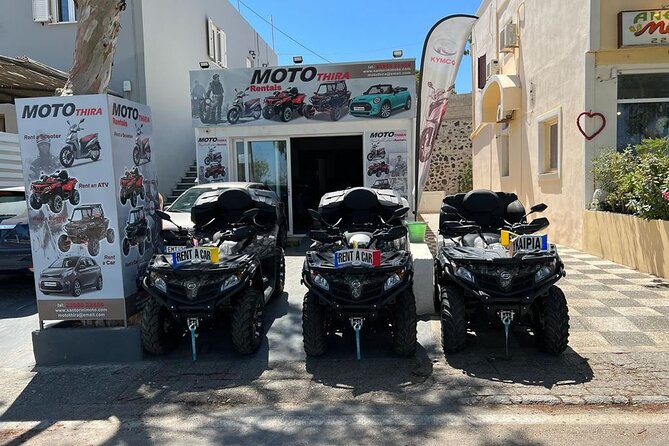 Rent an ATV Santorini - Planning your Santorini route