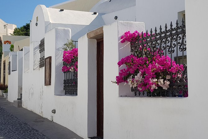Santorini: 4hr Private Countryside Hidden Paths Tour - Emporio Castle is the tour’s strongest stop