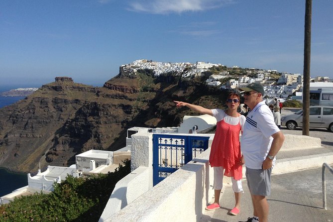 Santorini: 4hr Private First Impressions Tour - The Three Bells of Fira is a quick photo stop