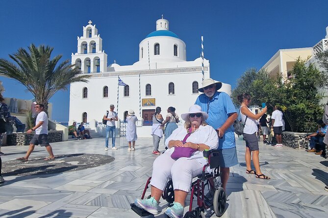 Santorini: 4hr Wheelchair Private Accessible Tour - Oia and the Castle of St Nicholas are the main event