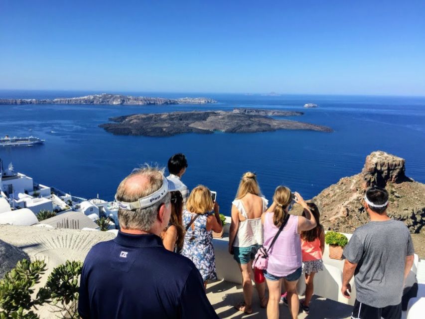 Santorini: 5-Hour Private Shore Excursion - Vineyards and a caldera wine tasting