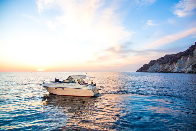 Santorini 5 - Hours Private Day Or Sunset Cruise with Bbq and Drinks - Why seeing Santorini from the sea matters