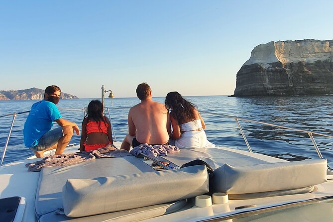 Santorini 5 - Hours Private Day Or Sunset Cruise with Bbq and Drinks - BBQ, Greek mezze, and drinks on board