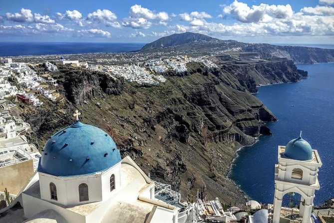 Santorini 5 Hours Sightseeing Tour - Imerovigli and its caldera cliffs