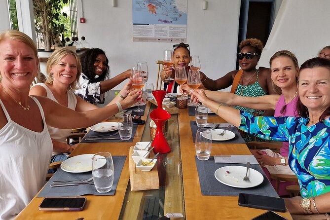 Santorini: 6hr Private Tour with Olive Oil, Beer or Wine Tasting - Pyrgos adds lanes, walls, and local character