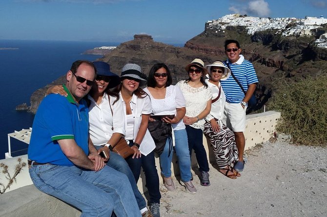 Santorini 8-Hour Private Tour with Hotel & Cruise Port Pickup - Black sand at Perissa and Perivolos