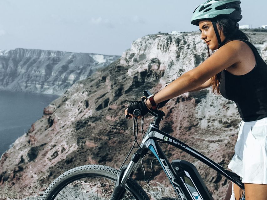 Santorini: Around the Island by Electric Bike - Key points at a glance