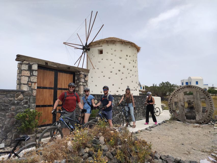Santorini: Around the Island by Electric Bike - Emporio Castelli and the island’s old lanes