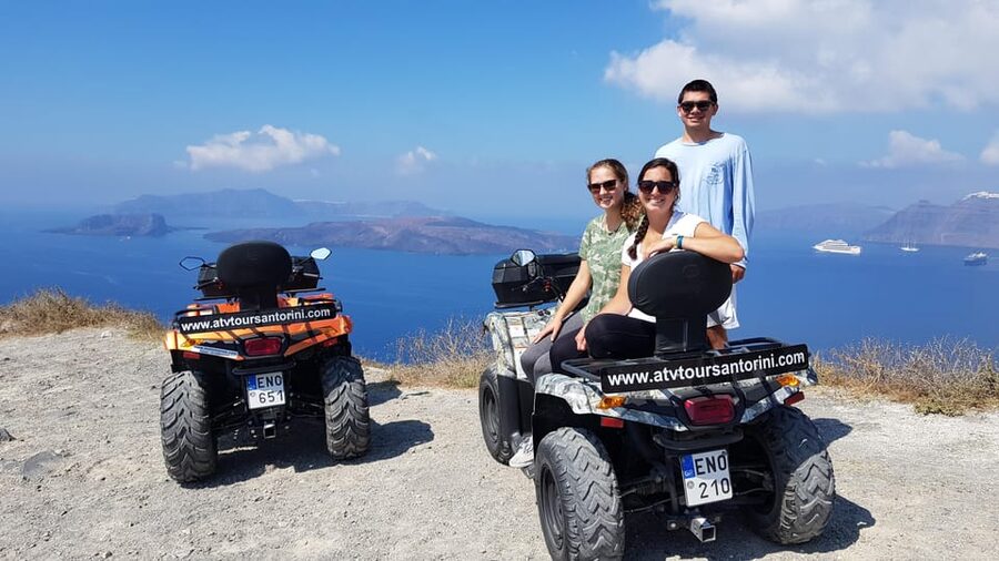 Santorini: ATV guided tour around the South of the island - Why a quad is a smart way to see southern Santorini
