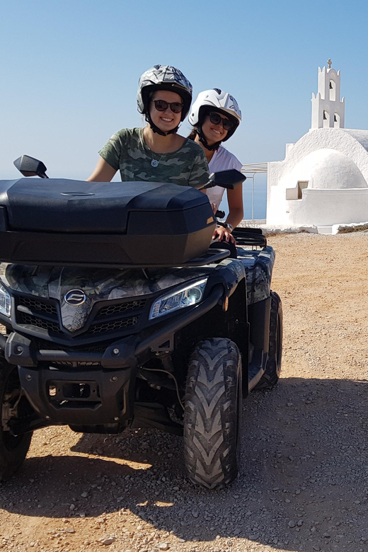 Santorini: ATV guided tour around the South of the island - Guides shape the feel of the ride