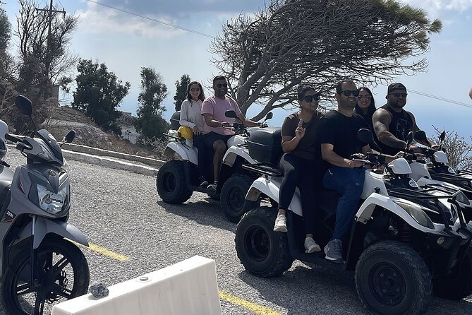 Santorini ATV Highlights Tour: Oia, Viewpoints & Volcanic Beaches - Profitis Ilias, Santorini’s highest viewpoint