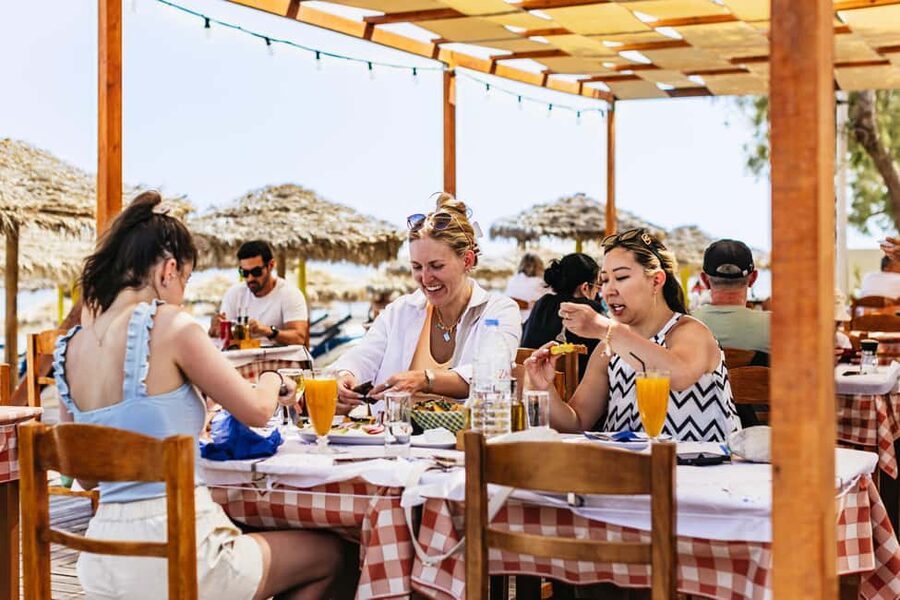 Santorini: ATV Quad Bike Tour with Lunch - Vlichada’s cliffs and the island’s rougher edges