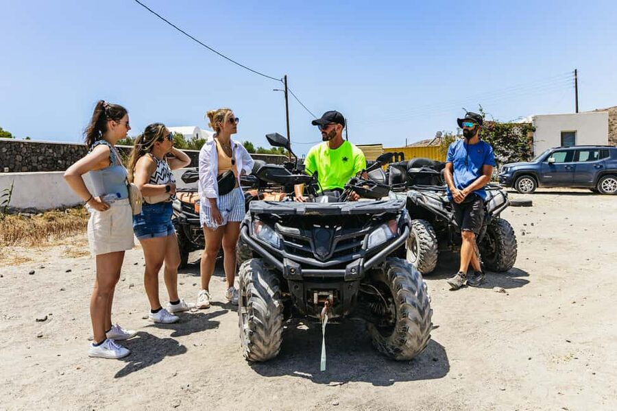 Santorini: ATV Quad Bike Tour with Lunch - The views are strong, but the ride is the main event