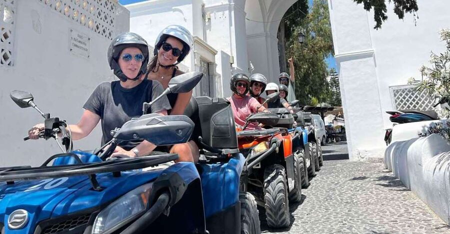 Santorini: ATV-Quad Experience - Emporio and the Venetian Castle