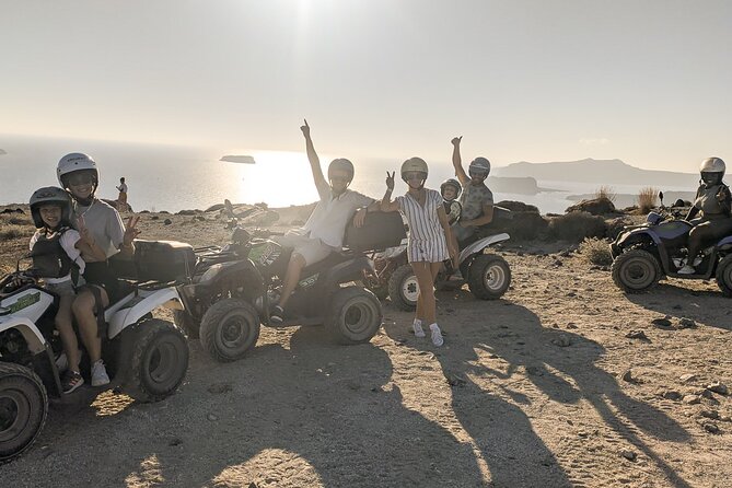 Santorini ATV Quad off-road Tour: Perfect for Cruise Passengers - Training, helmets, and the small-group setup