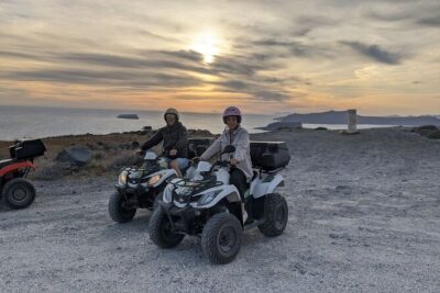 Santorini ATV Quad off-road Tour: Perfect for Cruise Passengers