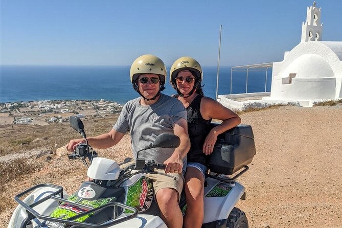 Santorini ATV Quad off-road Tour: Perfect for Cruise Passengers - Lunch at a local Greek restaurant