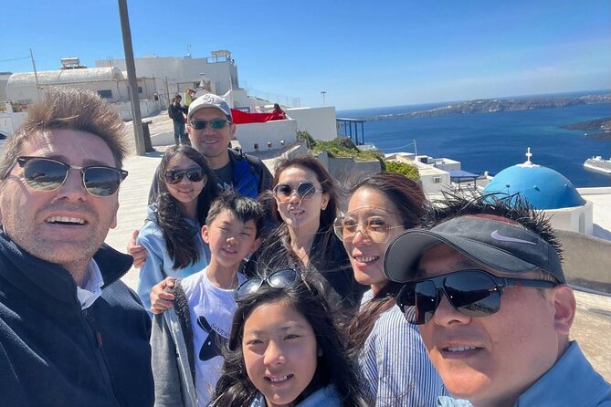 Santorini Blue Domes Private Tour - Firostefani and the famous three-bell dome