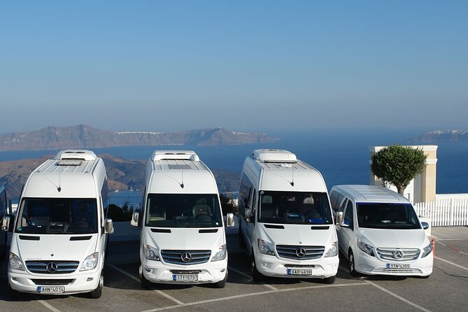 Santorini Cable Car-Free & Stress-Free Private Island Tour - A private minibus changes the feel of the day