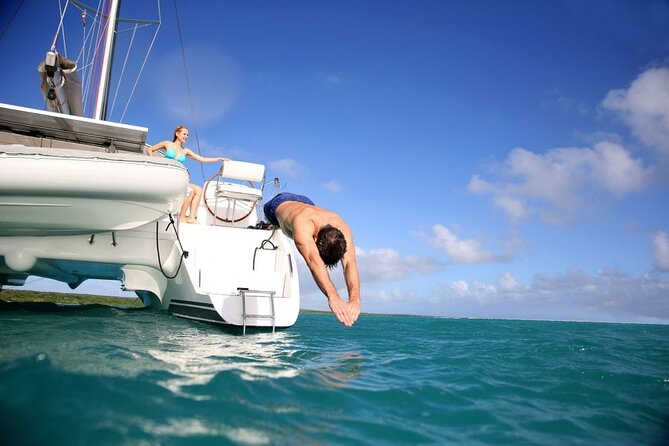 Santorini: Caldera Classic Semi-Private Cruise with BBQ & Drinks - Nea Kameni, swimming, and the onboard meal