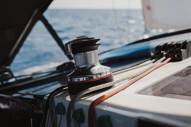 Santorini Caldera Private Sailing Boat Cruise - Palea Kameni and a sail around the volcano