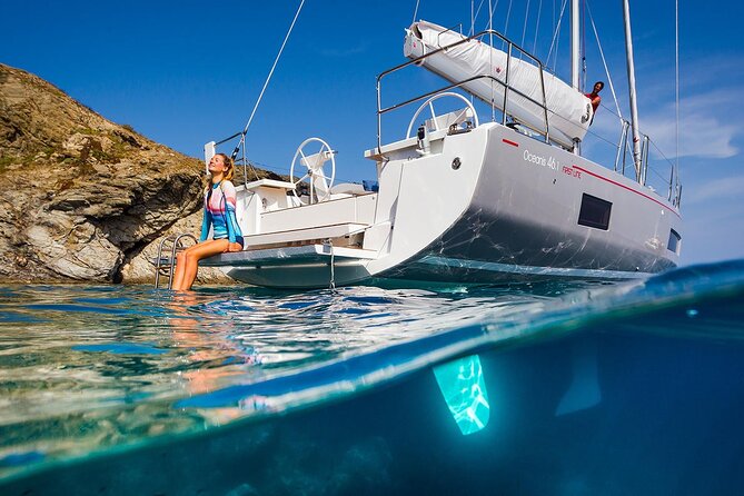 Santorini: Caldera Private Sailing Boat Cruise with Beneteau Oceanis 46.1 - Sunset departures and what the five hours feel like
