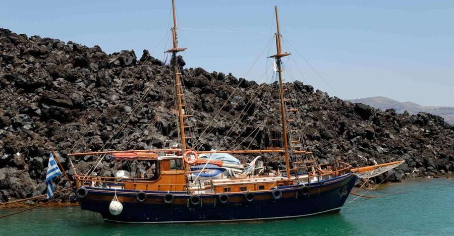 Santorini Caldera: Sunset Cruise with Dinner - Thirasia, Manola, and a slower island stop