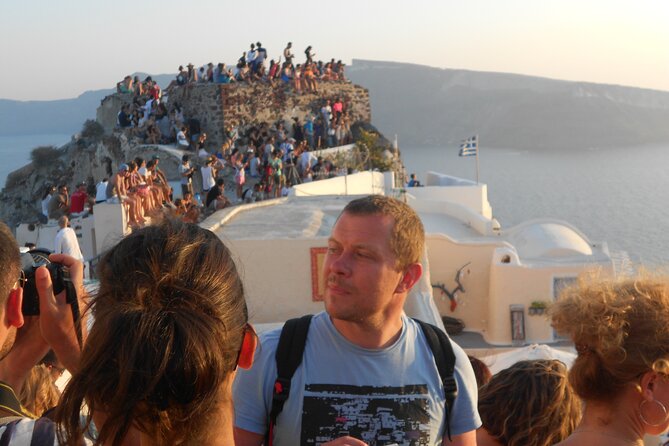 Santorini car tour with a local - The guide can shape the day