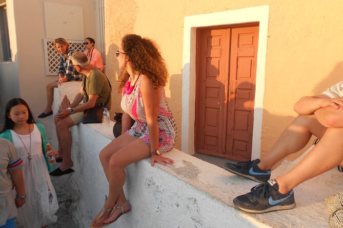 Santorini car tour with a local - Art Space, where wine and art share an old cave