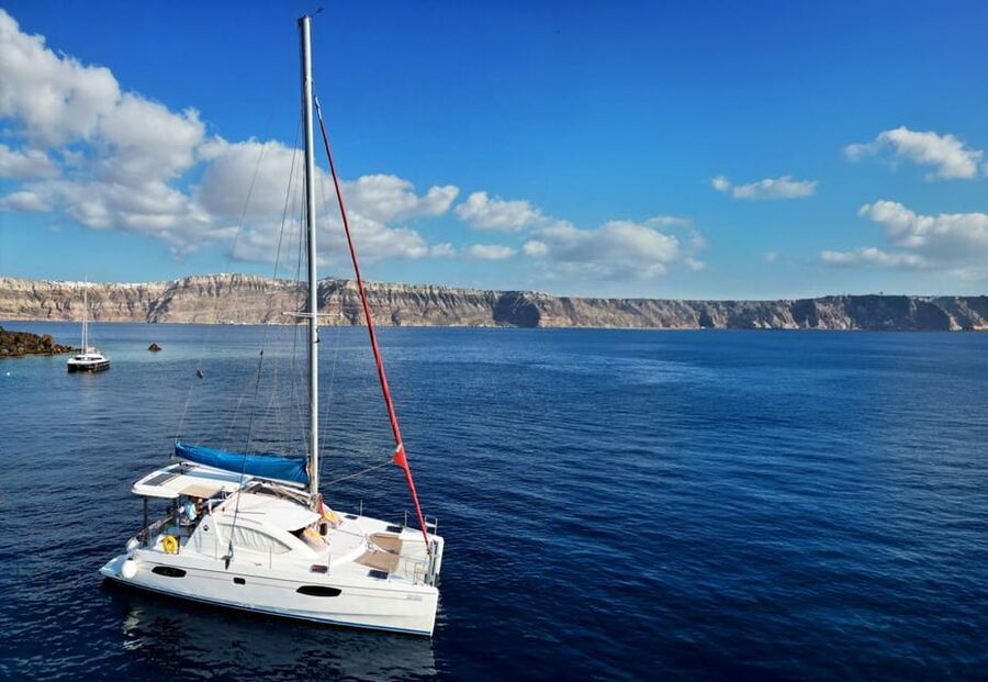 Santorini: Catamaran Cruise with Greek BBQ and Drinks - Why seeing Santorini from the sea is worth your time