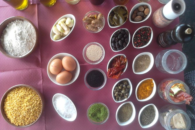 Santorini Cooking and Tasting Experience - What you actually eat