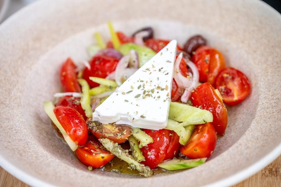 Santorini: Cooking Class with Lunch and Wine Tasting - Santorini wine, including Vinsanto