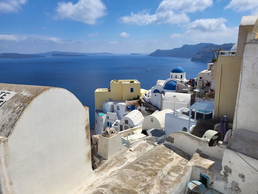 Santorini: Customizable Private Island Day Tour - Santorini wine, vine pruning, and volcanic views