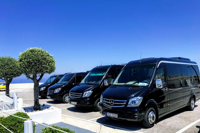 Santorini Departure Transfers & Travel Services - Pickup from Oia, Fira, and island hotels