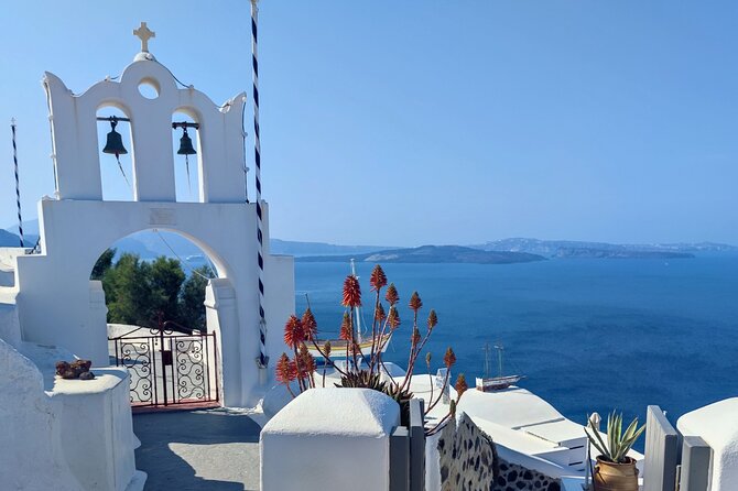 Santorini Essentials Half Day Private Sightseeing Tour - Pyrgos, a hill village with a fortress core