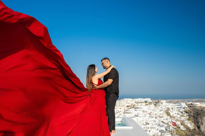 Santorini Flying Dress Photoshoot - The private format and who gets the most from it
