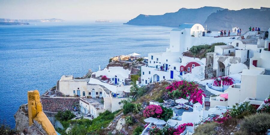 Santorini: Full-Day Small Group Tour - Oia at the northern end of the island