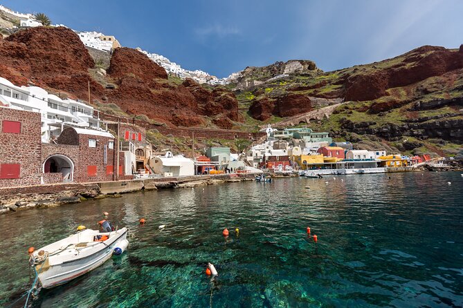 Santorini Full Day Trip by Santo Luxury Escape - Pyrgos, lanes around a Venetian castle