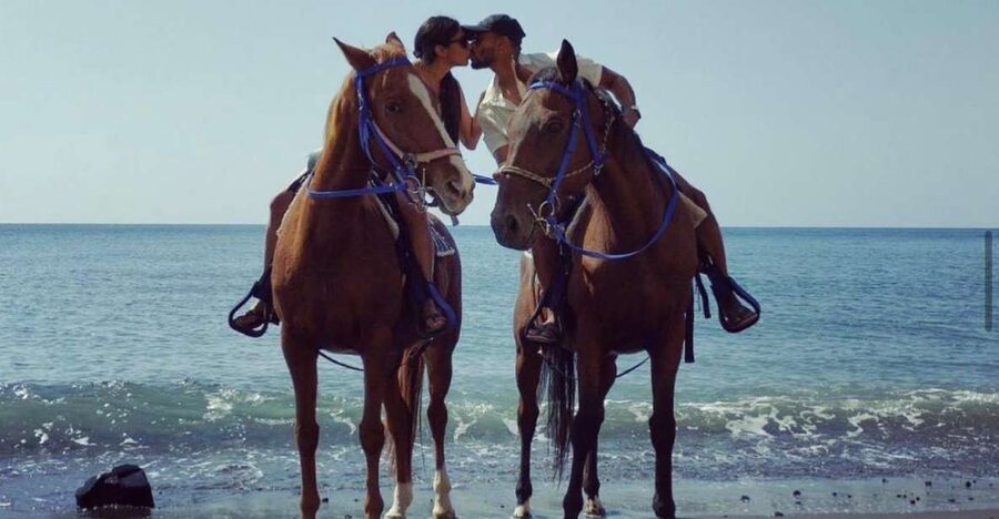 Santorini Fun day: Horseriding- Wine Tasting - Tapas - At a glance