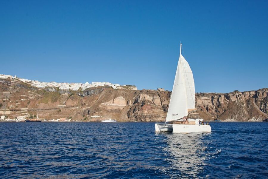 Santorini Gold Catamaran Cruise with Snorkel, BBQ & Open Bar - Is $117 good value for Santorini?